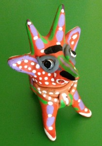 Earthenware clown whistle